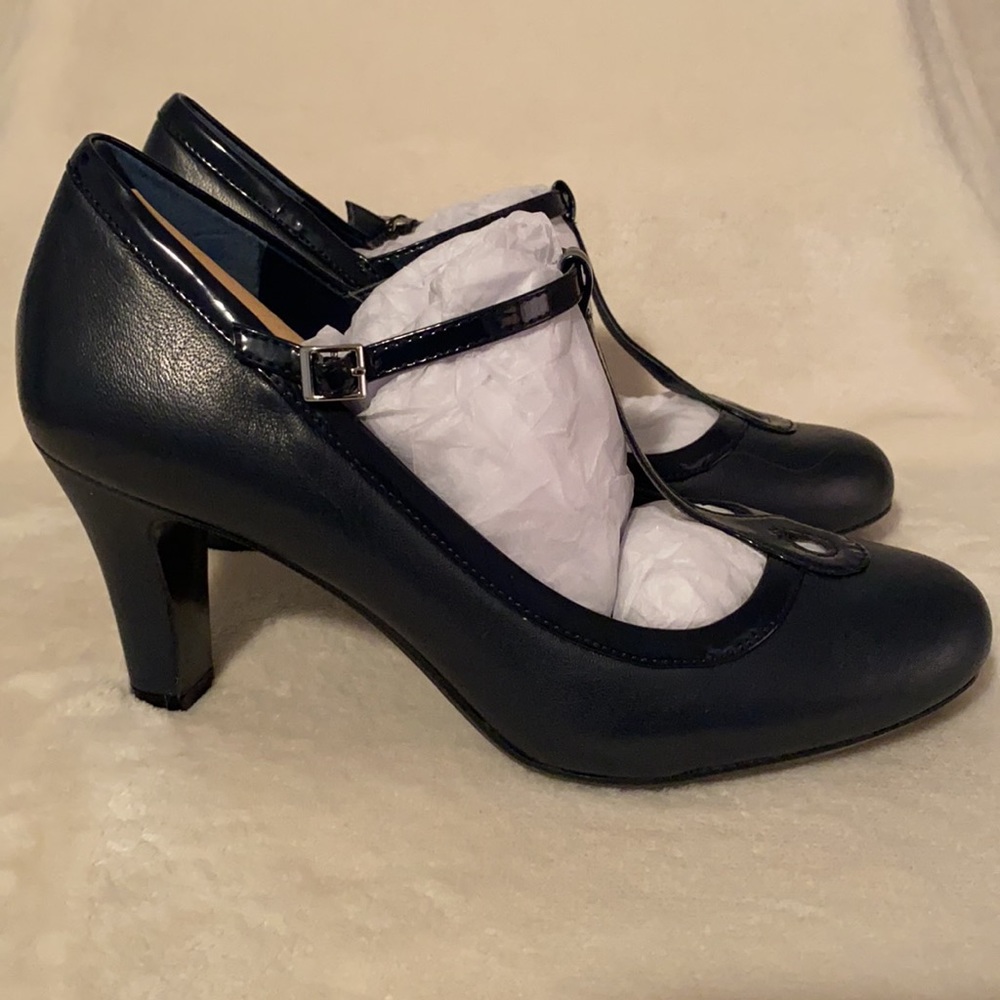 Gianni Bernini Varinaa T Strap Pumps 7.5 - Picture 4 of 8